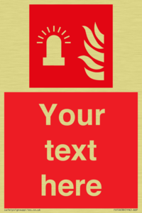 Custom Fire: Fire alarm flashing light